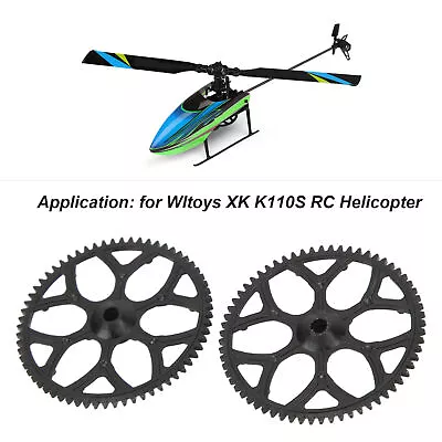 2pcs/set K100.014 Original Gear Set For Wltoys V911S XK K110 XK K110S RC Hel IDS • £4.65