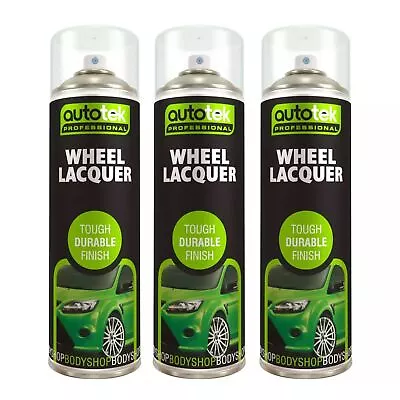 Autotek Matt Wheel Lacquer Durable Finish Aerosol Spray Paint 500ml  • £19.69