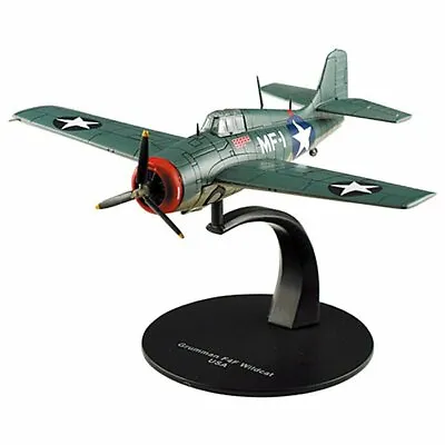 F4F Wildcat USMC Guadalcanal 1:72 De Agostini Diecast WWII Airplane Model DAWF18 • $25.99