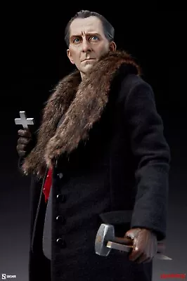 £575 • Buy SIDESHOW HAMMER DRACULA - Peter Cushing Van Helsing Premium 1/4 Figure (55cm)