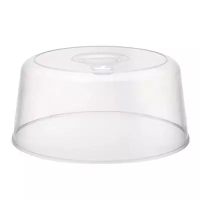 Clear Tall Microwave Plate Cover Splatter Guard Lid For Heating Dish Inside Micr • $24.25