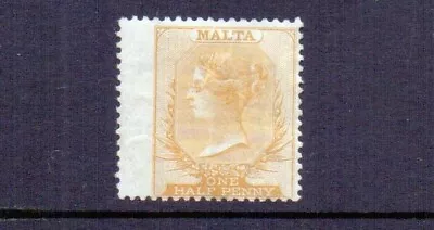 MALTA 1863-81 ½d X 3 UNUSED ( NO GUM ) • $7.46