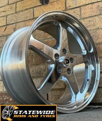 4 X Holden Walky 20” Staggered Wheels In Full Polish • $2250