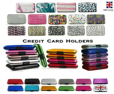 £2.98 • Buy RFID Block Aluminium Credit Card Holder Business Security Case Wallet Travel B4