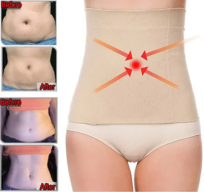 US Postpartum Belly Recovery Band After Baby Tummy Tuck Belt Body Slim Shaper • $14.79