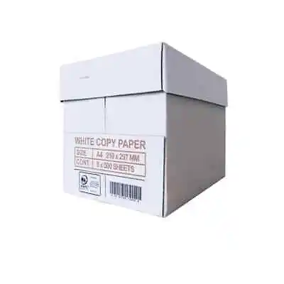 White A4 Multipurpose Copy Paper 75gsm 1 Ream To 5 Reams Copier Printer Office • £7.89