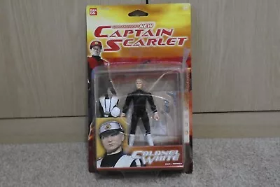 Ban Dai Captain Scarlet Action Figures. Colonel White.  Ref: 96004 • £1