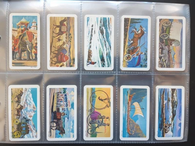 £4.99 • Buy A Complete Set Of Brooke Bond Canada Tea Cards Transportation Through The Ages