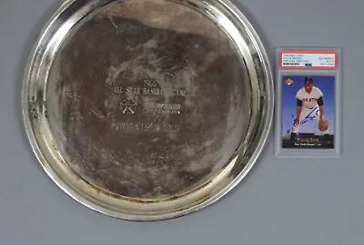 Willie Mays Personal 1966 Nl All Star Award + 1995 Upper Deck Uda Psa/dna Auto • $2495