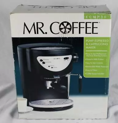 Mr Coffee ECMP30 Pump Espresso & Cappuccino Maker NEW • $27.99