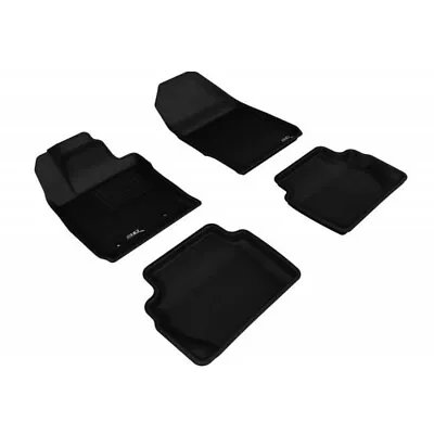 L1FR08001509 3D Mats USA Floor Front Black For Ford Fiesta 2011-2019 • $151.09