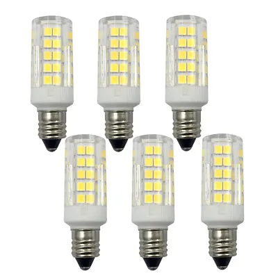 6pcs E11 Screw LED Light Bulb 64-2835 LEDs Dimmable 110V Ceramics Corn Lights • $17.99