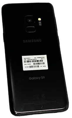 Samsung Galaxy S9 SM-G960U 64GB Black Unlocked Android Smartphone - Good • $80