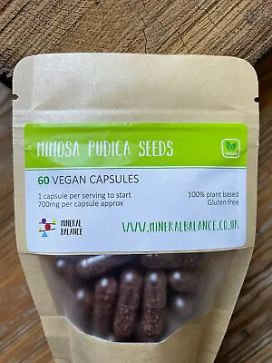 Mimosa Pudica Seed Capsules | Natural Parasite Cleanse | Kills Parasites Fast • £9.99