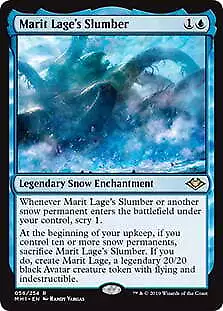 Marit Lage's Slumber Modern Horizons PLD Blue Rare MAGIC MTG CARD ABUGames • $1.44