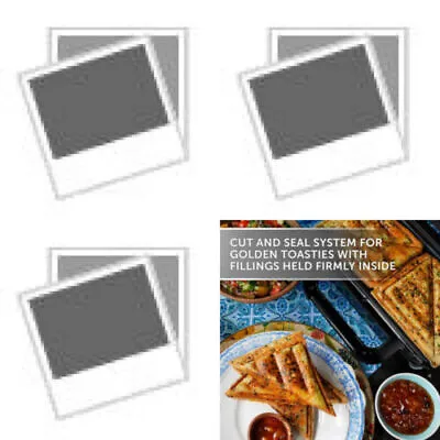 £47.69 • Buy Breville Ultimate Deep Fill Toastie Maker | 2 Slice Sandwich Toaster | Black 