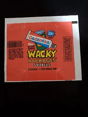 1985 Topps Wacky Packages Wrapper  Card Stickers • $6.25