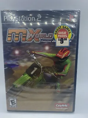 MX World Tour Featuring Jamie Little (Sony PlayStation 2) PS2 *New / Sealed*   • $14.95