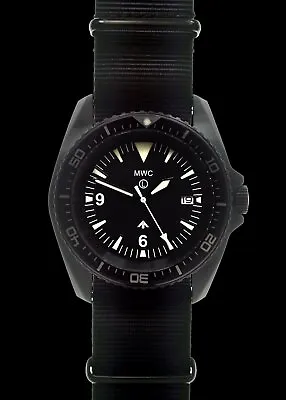 MWC Heavy Duty 300m Military Divers Watch With Sapphire Crystal - XLD/QZ/12/PVD • £214