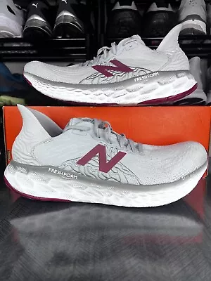 New Balance 1080v10 Fresh Foam Men’s Gym Running Shoes 2E Wide Grey - Size 12 • $34.95