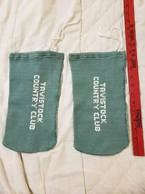 Vintage Tavistock Country Golf NJ Club Shoe Covers • $49.99