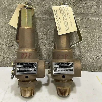 Jayco 4/99 Safety Relief Valve 793 Steam 1” Fig Te Set 80 Lot Of 2 373 • $100