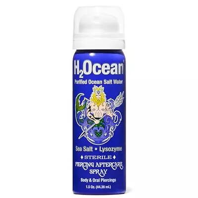 Piercing Aftercare Spray Sea Salt Keloid & Bump Treatment Wound Care Spray ... • $21.21