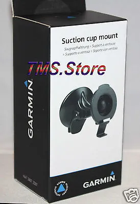 Genuine Garmin Suction Cup&Round Bracket Clip Mount For 4&5  Nuvi/DriveSmart GPS • $40.99