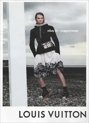 $3.00 PRINT AD - LOUIS VUITTON Fall 2021 SAUNDERS David Sims 1-Page • $3
