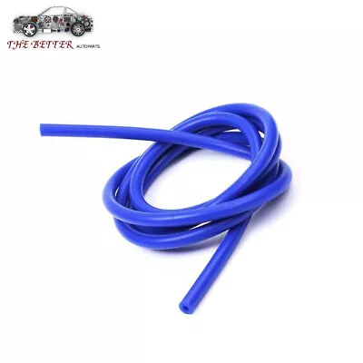 $13.59 • Buy 10 Feet ID: 3/8  / 10mm Silicone Vacuum Hose Tube High Performance Blue US