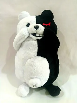 Super Danganronpa 2 Monokuma Black White Bear Plush Toy FuRyu TAG Japan Import • $29.48