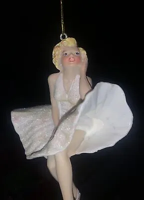 Marilyn Monroe Christmas Tree Ornament Decoration 4” 2011 Sam Shaw Kurt Adler • $12