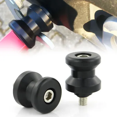 Fit For Yamaha YZF-R1 YZF-R1M YZF-R6 YZF-R25 YZF-R3/R6S Swingarm Spools Sliders • $14.95