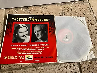 HMV ALP 1016 R/G ED1 Wagner - Götterdämmerung / Flagstad / Furtwängler LP EX • £16.99
