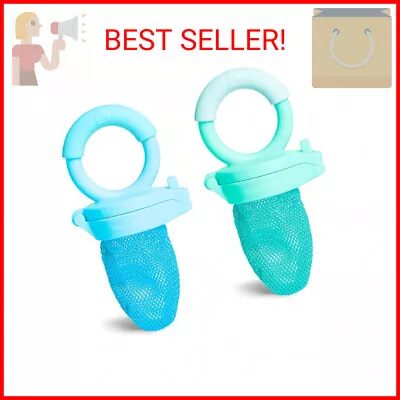 Munchkin Fresh Food Feeder 2 Count (Pack Of 1) Blue/Mint • $9.75