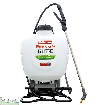 $205 • Buy Silvan 15 Liter Prograde Backpack Sprayer Pesticide Weeds Fertilizer 