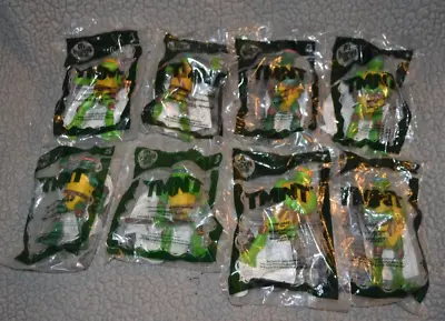 Teenage Mutant Ninja Turtles 2007 Happy Meal Toys Full Set NIP • $26