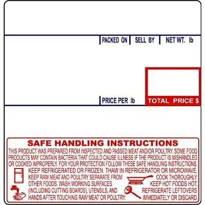 CAS LST-8040 Printing Scale Label  24Rolls  Of 500Labels • $75.95