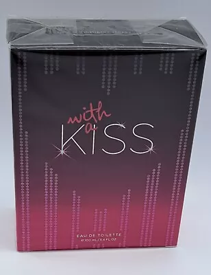 Victoria's Secret WITH A KISS Eau De Toilette 3.4oz Berries & Magnolia SEALED • $52.50