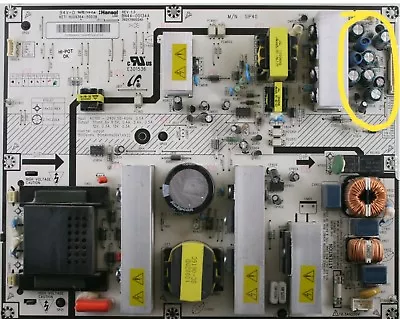£5.95 • Buy BN44-00134A Power Supply Board REPAIR KIT - SAMSUNG LE40R73BDX LE40R73BD LCD TV