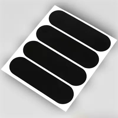 VELCRO® Self Adhesive Sticky Strips Pads Discs Hook & Loop Rounded Ends • £1.99