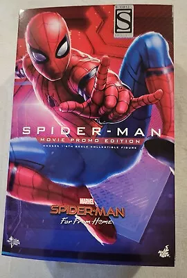 Hot Toys SPIDER-MAN Far From Home Movie Promo Edition 1/6 Scale Figure NIB • $220