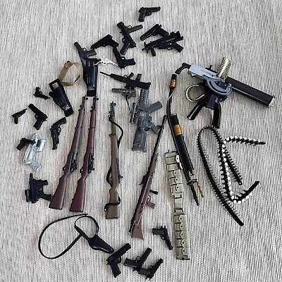 Mixed LOT Pcs Of 1/6 Scale Rifles Guns Holsters 12” Action Figure G.I.Joe (B) • $19