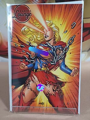 Faro's Lounge Yakuza Paper Supergirl Super Girl Battle Damage Jose Varese Mature • $32