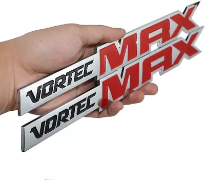 Fits Pairs Vortec MAX High Output Emblems Badges Decals 3D Raised Strong Fit For • $23.09