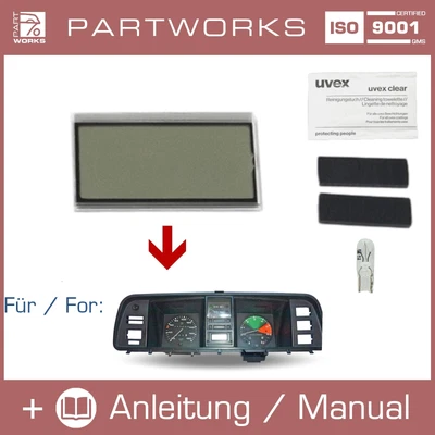 $45.55 • Buy Digital Display For VW T3 Camper Instrument Cluster LCD Watch Repair