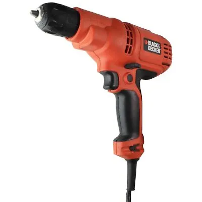 FAIR Black & Decker DR260 5.2 Amp 3/8 In. Corded Drill - Orange • $27.49