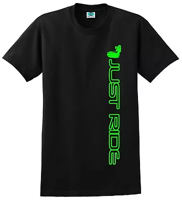 Just Ride Jet Ski Pwc T Shirt Stand Up Personal Water Craft Kawasaki Yamaha Vert • £23.47