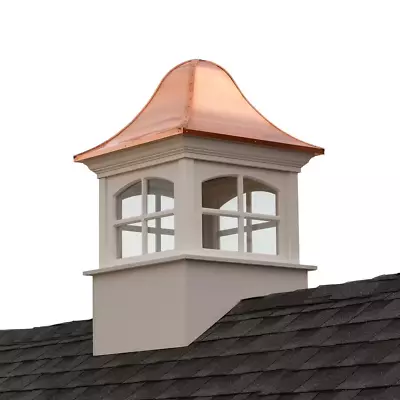 Greenwich Vinyl Cupola With Copper Roof 48 In. X 78 In. • $3705.42