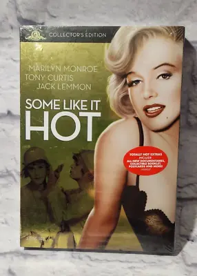 Marilyn Monroe Some Like It Hot DVD 2009 2 Disc Collector's Edition MGM Sealed • $8.98